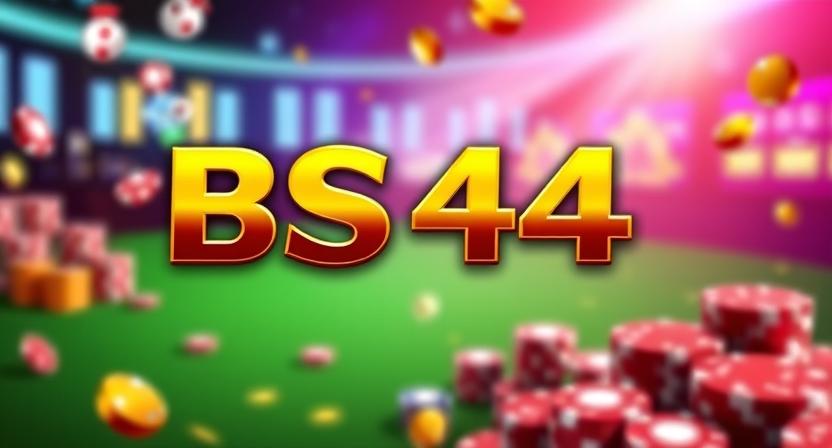 Immersive lounge-style interface of BS44 casino